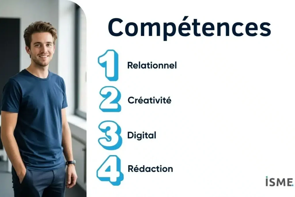 Compétences du chargé de communication