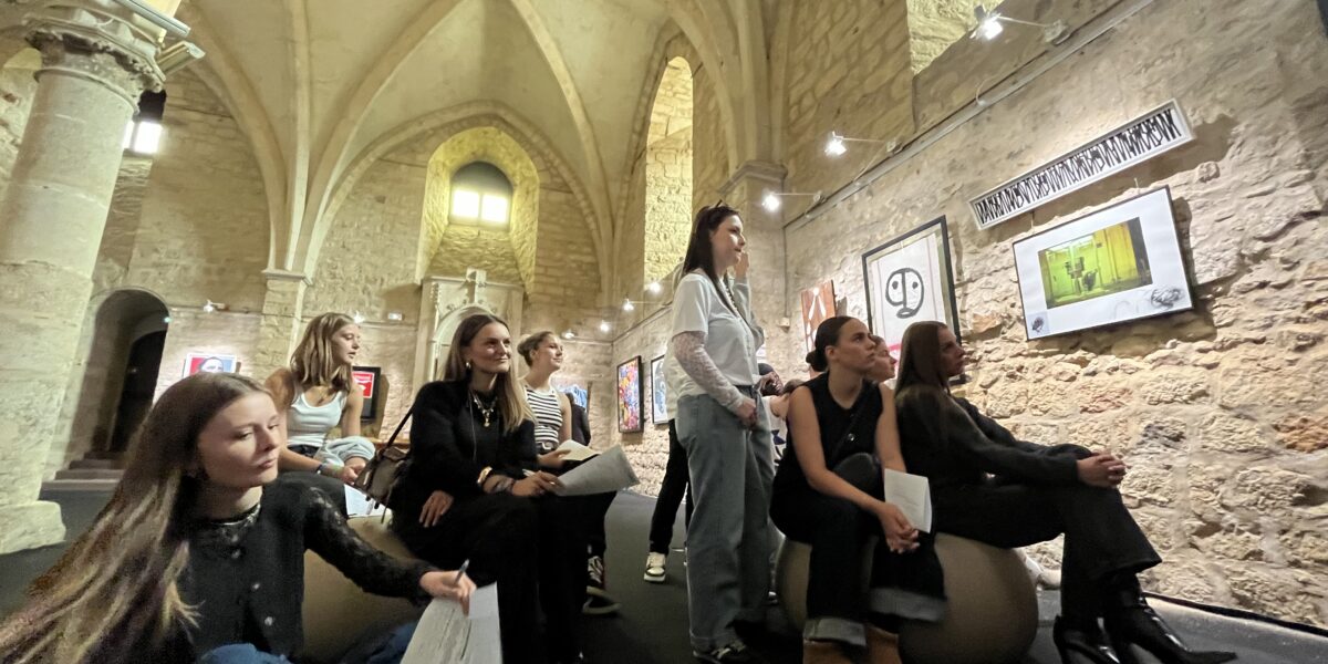 BTS Communication 2ᵉ année : immersion dans le street art à l’ISME Le Mans