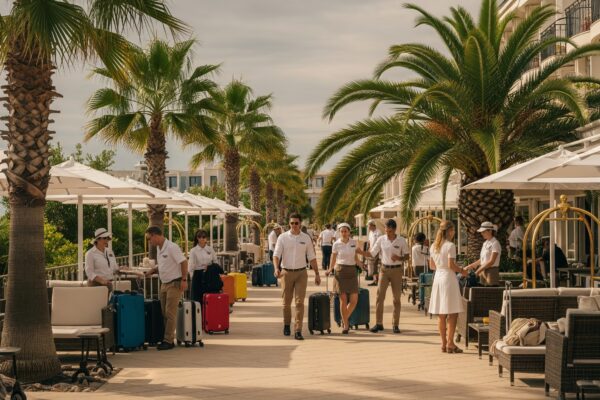 Des nouveaux salariés après avoir obtenu un BTS tourisme