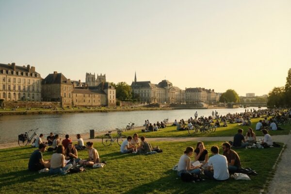 Des étudiants à Nantes
