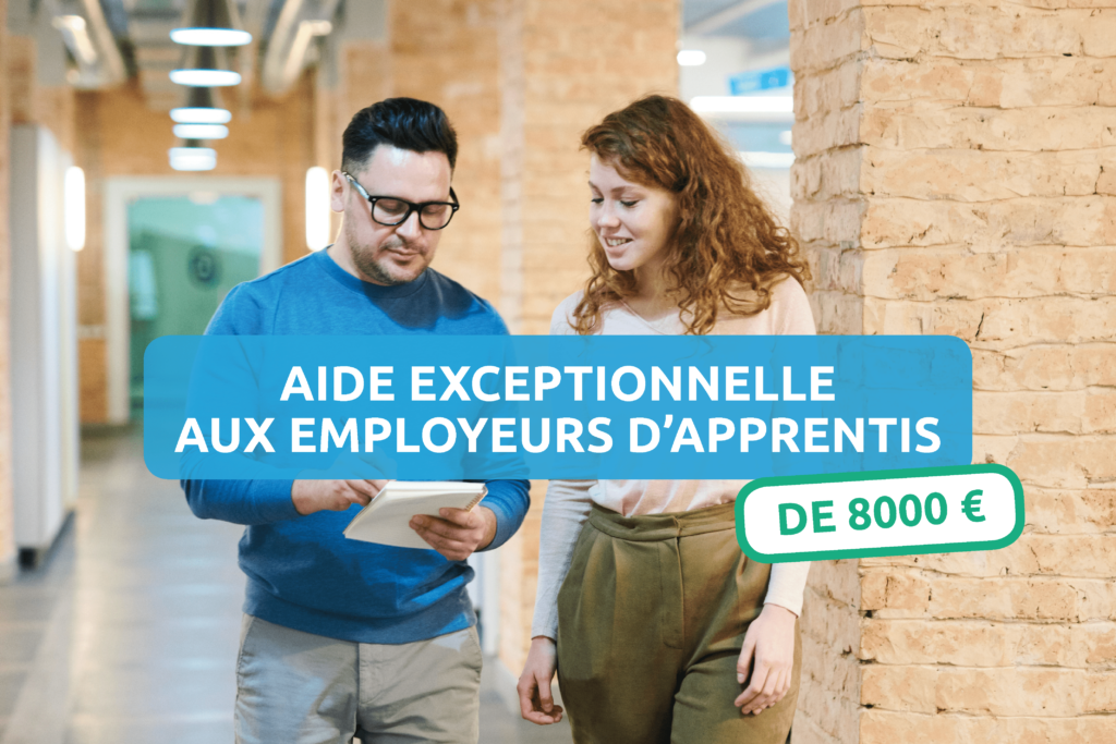 Aide exceptionnelle à l’embauche en apprentissage pour les entreprises