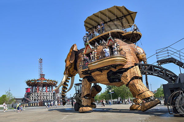 Eléphant ile de Nantes